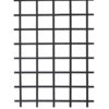 Treespalie for pallekarm, svart 76x116cm