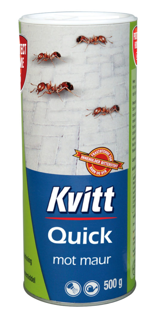 Kvitt Quick strø og vannemiddel 500 gr