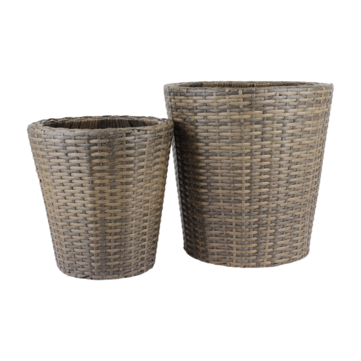 Rotting Rattan natur set x2