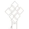 Potteespalier Squares hvit 30x46