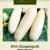 Hvit slangeagurk 'White Wonder' hvit