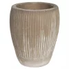 Trogir brun vase Ø32