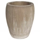 Trogir brun vase Ø32
