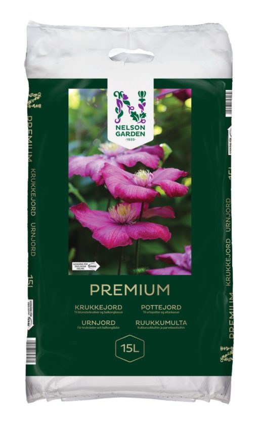 Krukkejord Premium 15L KRAV