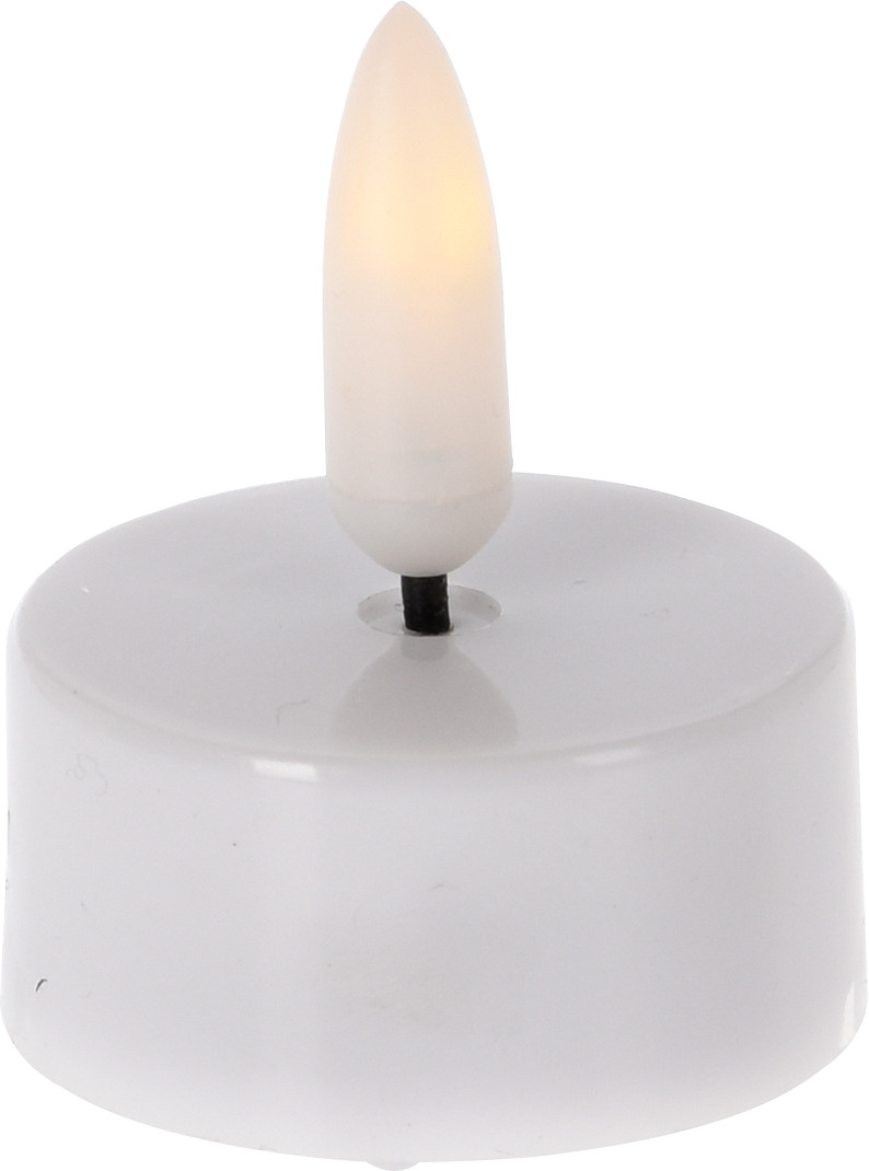 BO Telys LED 4pk hvit BO inkl.
