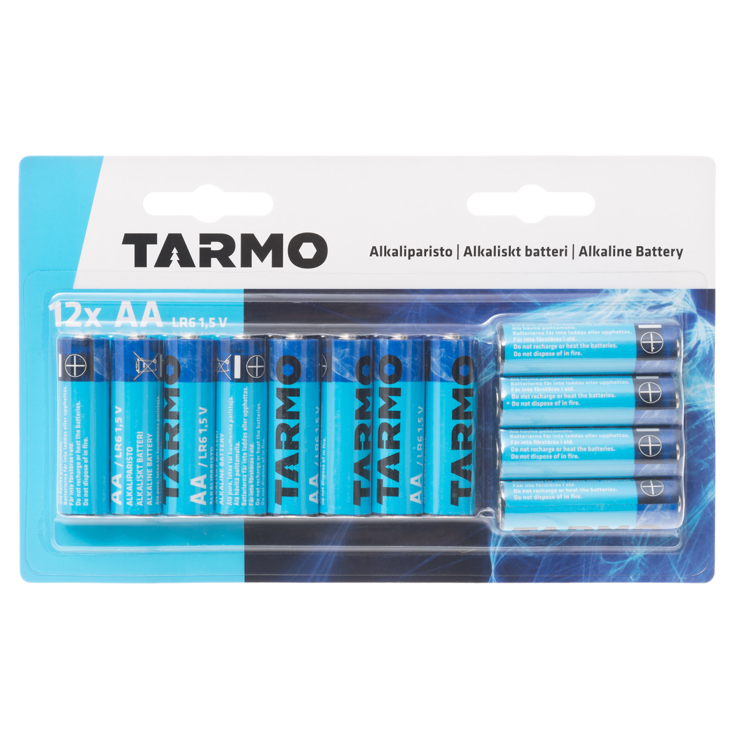Batteri AA 12 pk