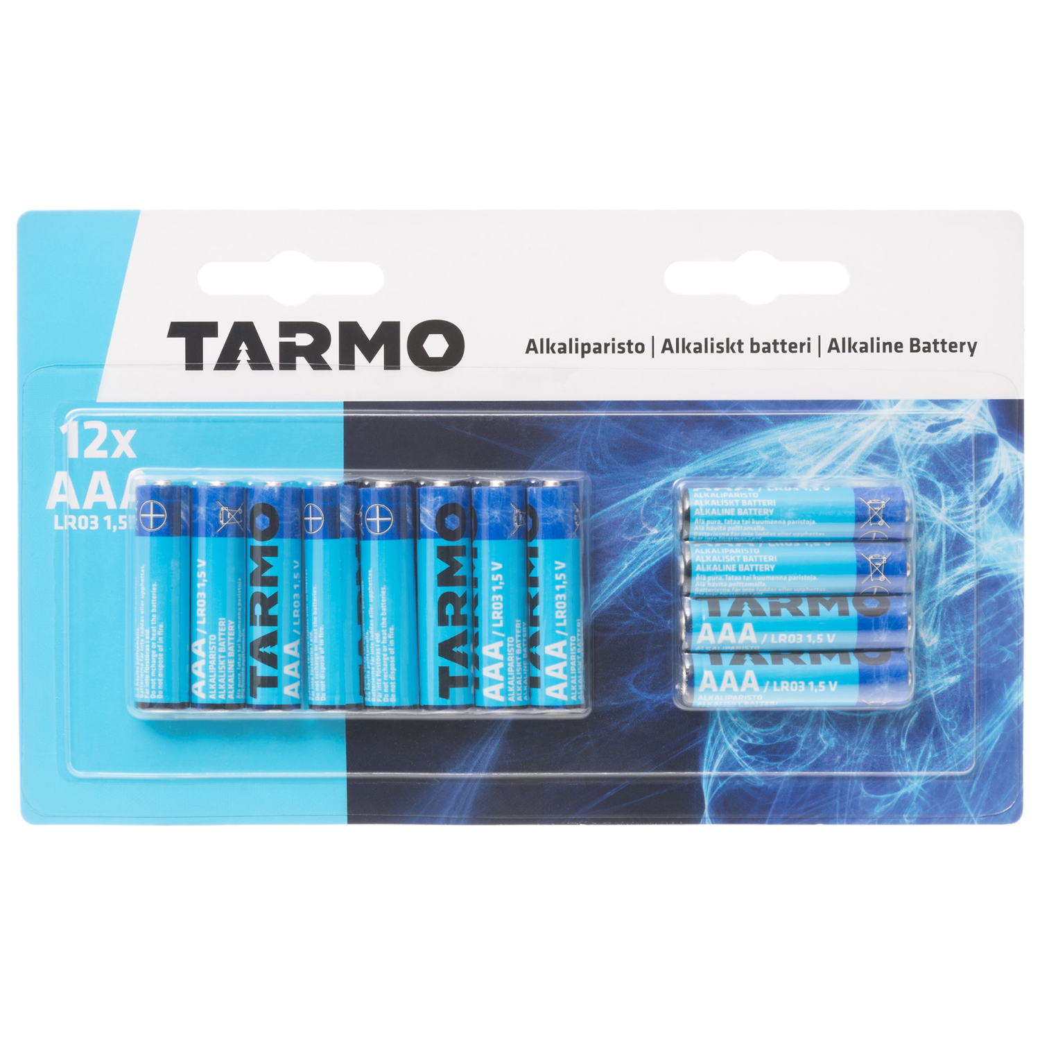 Batteri AAA 12 pk