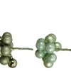 Julekuler glass 10 pk Ø2 cm grønn