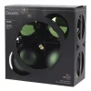 Julekuler glass 4 pk Ø10 cm grønn