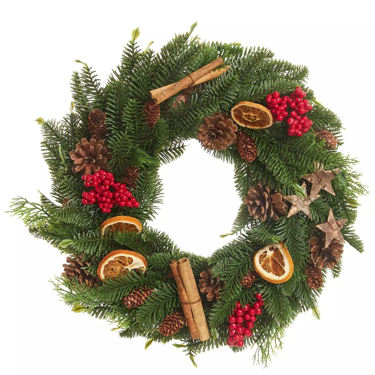Dørkrans juledekor Ø38