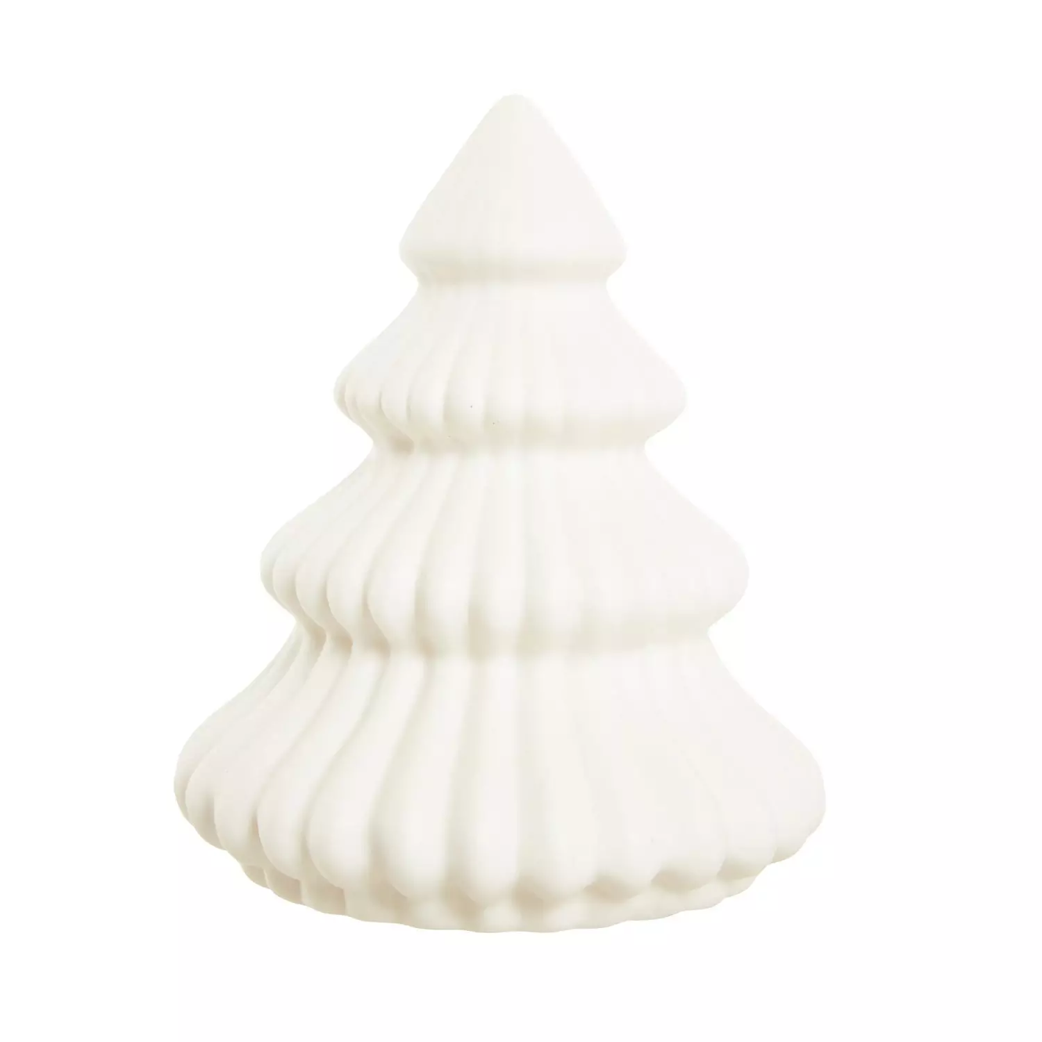 Juletre keramikk LED 12 cm