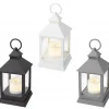 Lykt LED mix farge 17 cm
