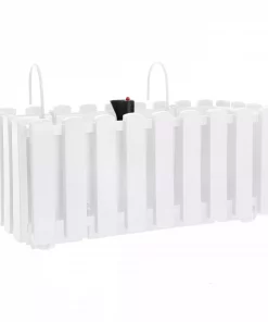 Balkongkasse hvit 58 cm