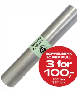 Multibuy: Søppelsekker - 3 for 100,-