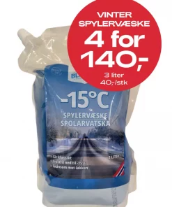 Multibuy: Spylervæske - 4 for 140,-