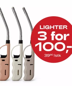 Multibuy: Lighter - 3 for 100,-