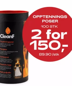 Multibuy: Opptenningsposer 100 stk - 2 for 150,-