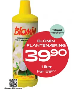 Medlemstilbud: Plantenæring 1L Blomin - 39,90