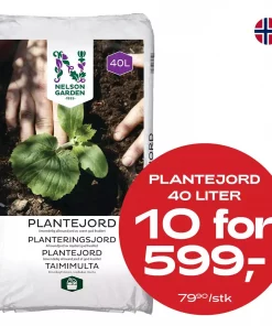Multibuy: Plantejord 40L - 10 for 599