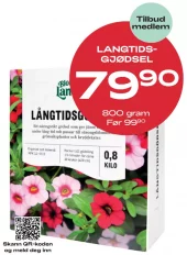 Medlemstilbud: BL Langtidsgjødsel 800 gram - 79,90