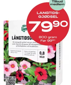 Medlemstilbud: BL Langtidsgjødsel 800 gram - 79,90
