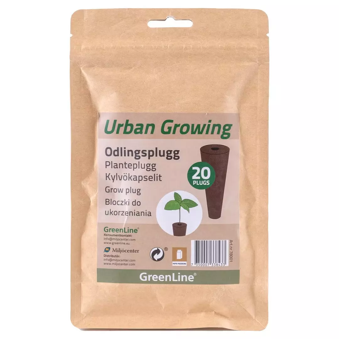 Urban Growing - Dyrkingsplugger 20 stk