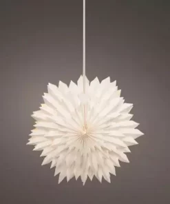 LED Adventsstjerne Ø58 hvit