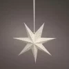 LED Adventsstjerne Ø38 hvit