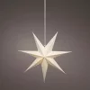 LED Adventsstjerne Ø58 hvit