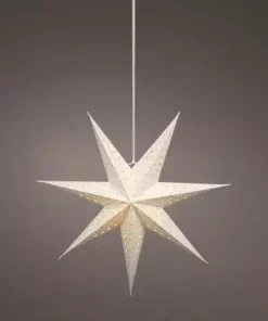 LED Adventsstjerne Ø58 hvit