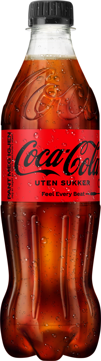 Coca-Cola uten sukker 0,5l