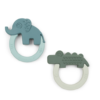 Bitering 2pk Deer friends Green/Blue