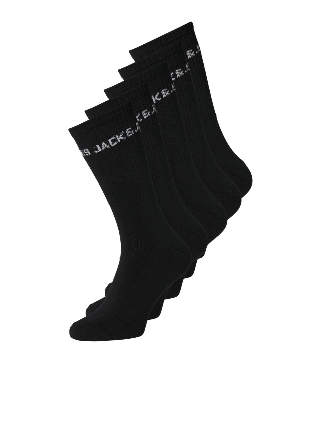 Jack&Jones JNR Logo Tennissokk 5pk