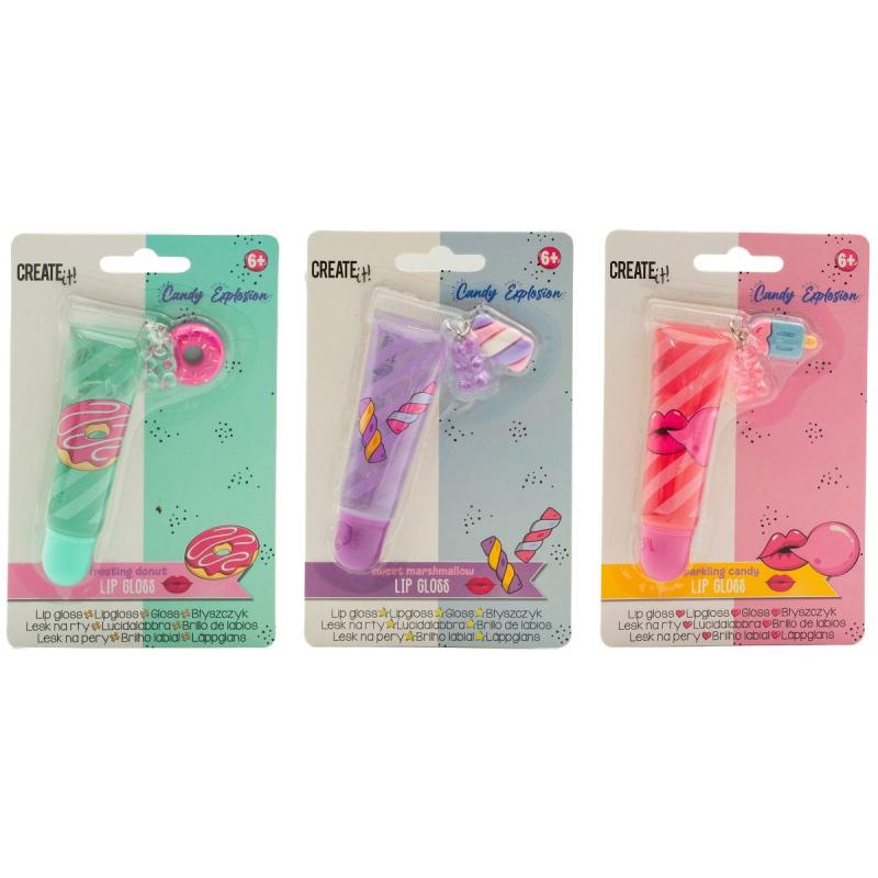 Lipgloss tube m/charms