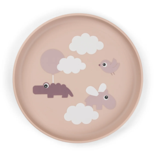 Foodie tallerken Happy Clouds Powder