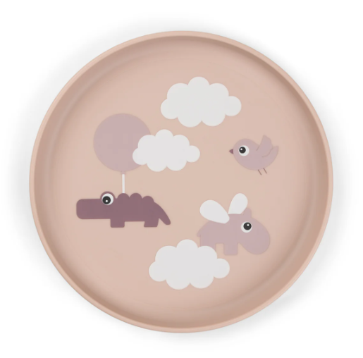 Foodie tallerken Happy Clouds Powder
