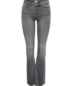 Only Blush Mid Flared Jeans