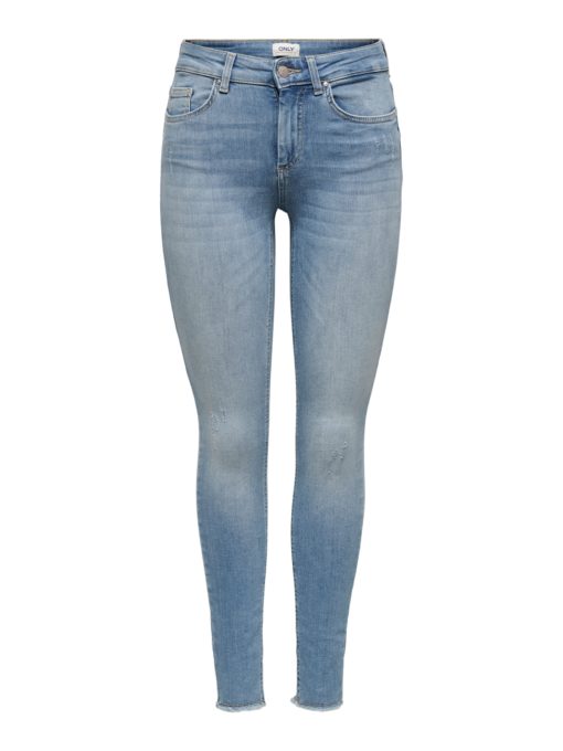 Only Blush Raw Jeans