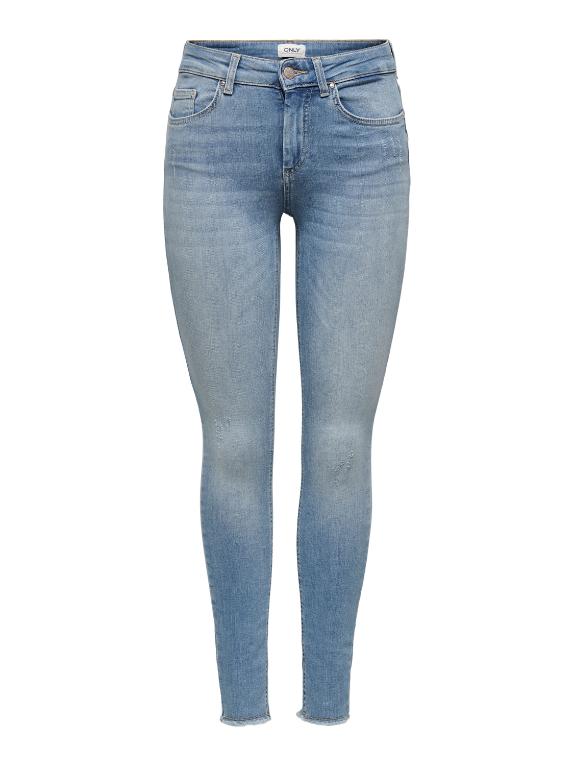 Only Blush Raw Jeans