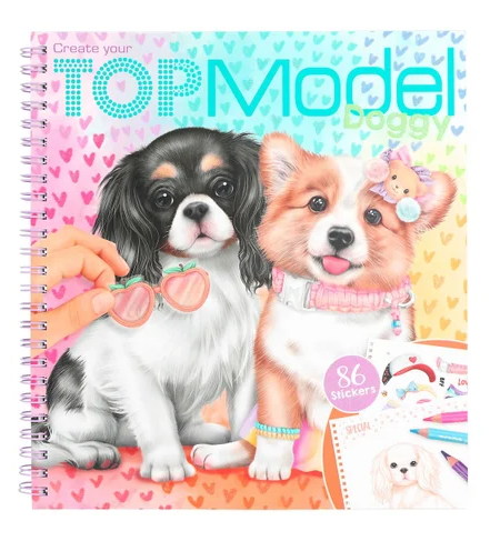 Aktivitetsbok Create your doggy