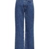 Only Hope HW Wide Rhinestone Jeans