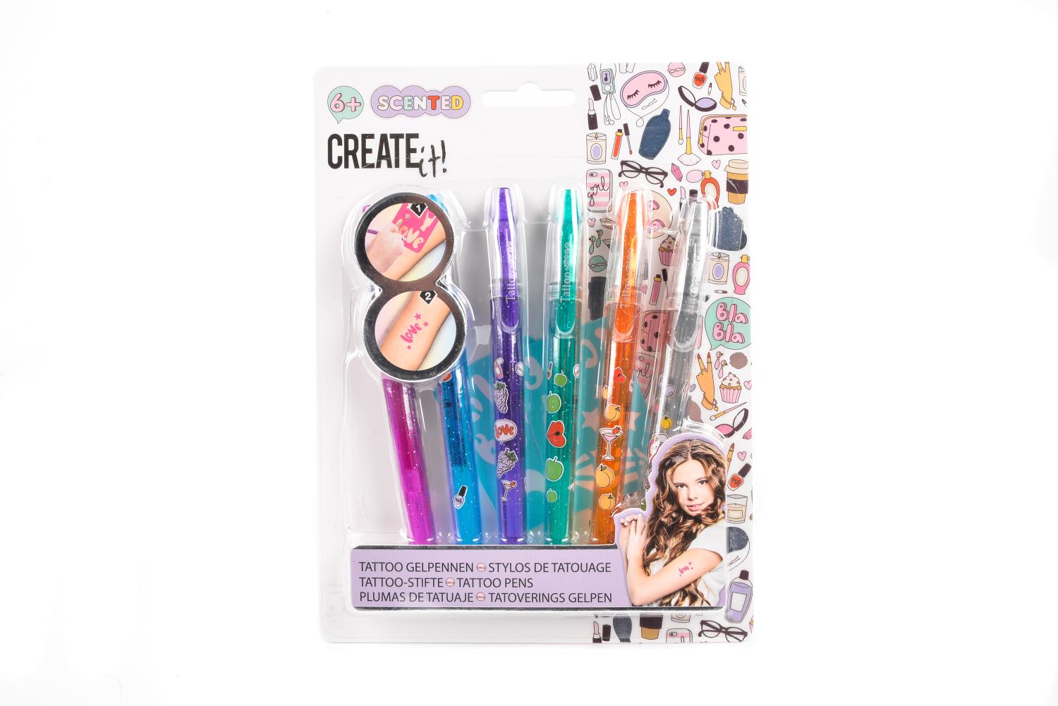 TATTOO PERFUME PEN 6stk