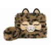 Lommebok katt leopard
