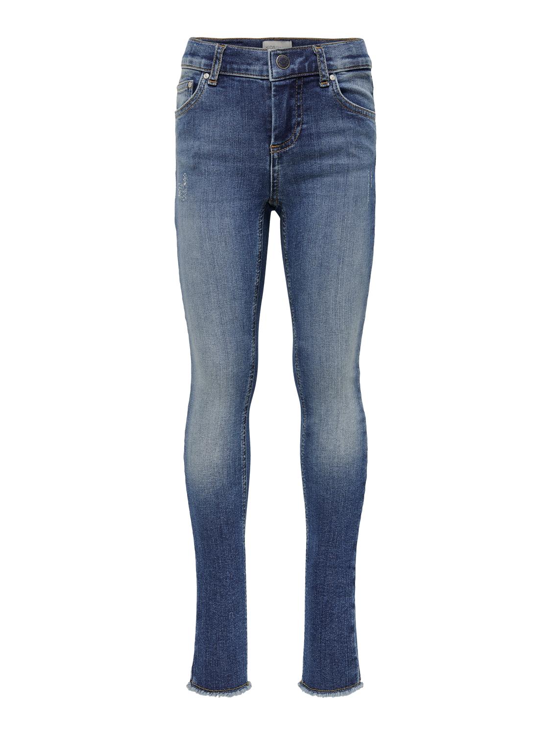 Kids Only Blush Skinny Raw Jeans