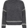 Only Amanda Life LS O-neck Detail Knit