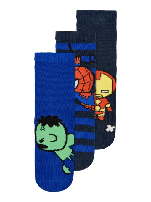 Nameit Flavo Marvel 3pk Sokker