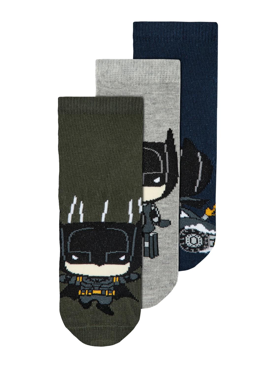 Nameit Jolton Batman 3pk Sokker