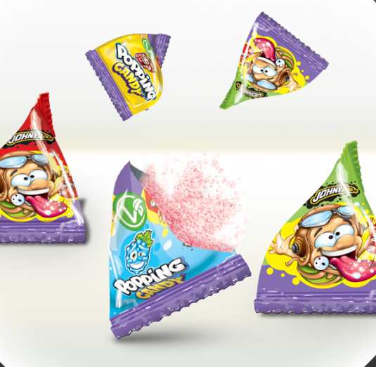 JB Pyramid Popping Candy 1pk