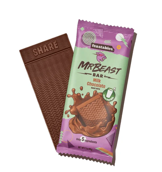 Mr beast milk chocolate 60g