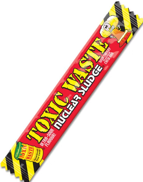 Toxic waste cherru nuclear sludge chew bar